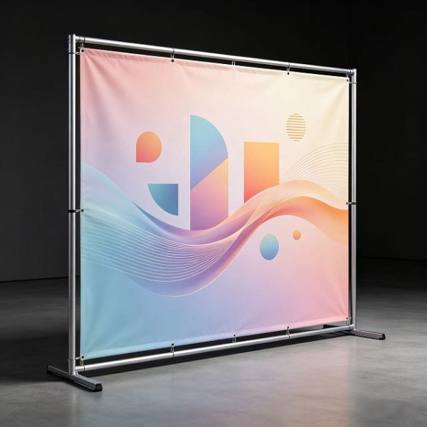 Woven Backlit Polyester, PVC Free, Good Transparency