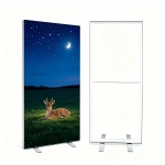 LED SEG Freestanding Frame Silicon Edge Textile