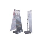 Outdoor Double/Single Sided X Banner Stand