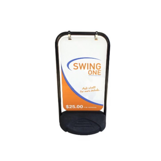 Swing Signs H2O & Recycle Plastic HEAVY